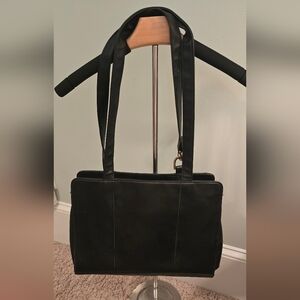 Cherokee Black Handbag / Satchel, Numerous Compartments